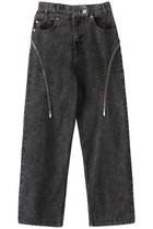 【プランク プロジェクト/PRANK PROJECT】のロングジッパーデニム / Long Zipper Jeans BLK(ブラック)|ID:prp329100003135208