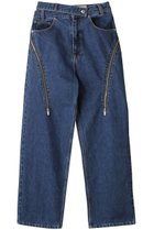 【プランク プロジェクト/PRANK PROJECT】のロングジッパーデニム / Long Zipper Jeans BLU(ブルー)|ID:prp329100003135208