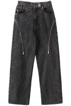 【プランク プロジェクト/PRANK PROJECT】のロングジッパーデニム / Long Zipper Jeans 人気、トレンドファッション・服の通販 founy(ファニー) ファッション Fashion レディースファッション Fashion for Women パンツ Pants & Trousers デニムパンツ・ジーンズ・美脚デニム Denim Jeans & Pants アシンメトリー Asymmetrical Style スリット Slit, Slit Detail デニム Denim, Jeans Material thumbnail BLK(ブラック)|ID: prp329100003135208 ipo3291000000032828398