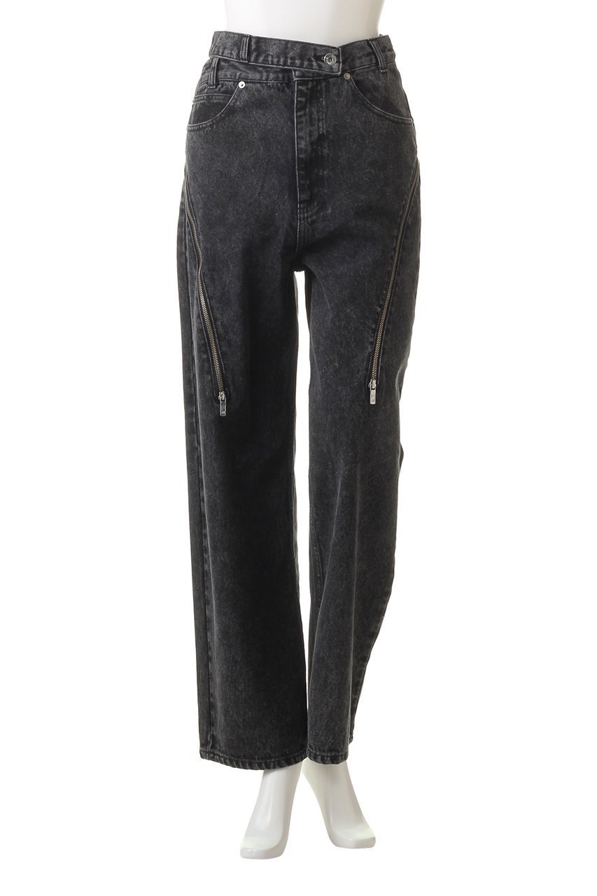 【プランク プロジェクト/PRANK PROJECT】のロングジッパーデニム / Long Zipper Jeans 人気、トレンドファッション・服の通販 founy(ファニー) 　ファッション　Fashion　レディースファッション　Fashion for Women　パンツ　Pants & Trousers　デニムパンツ・ジーンズ・美脚デニム　Denim Jeans & Pants　アシンメトリー　Asymmetrical Style　スリット　Slit, Slit Detail　デニム　Denim, Jeans Material　other-2|ID: prp329100003135208 ipo3291000000032828400