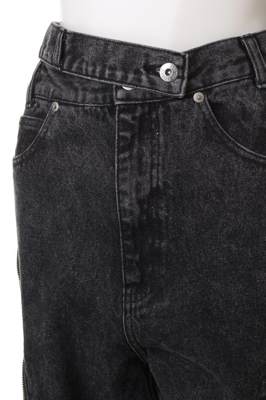 【プランク プロジェクト/PRANK PROJECT】のロングジッパーデニム / Long Zipper Jeans 人気、トレンドファッション・服の通販 founy(ファニー) 　ファッション　Fashion　レディースファッション　Fashion for Women　パンツ　Pants & Trousers　デニムパンツ・ジーンズ・美脚デニム　Denim Jeans & Pants　アシンメトリー　Asymmetrical Style　スリット　Slit, Slit Detail　デニム　Denim, Jeans Material　other-5|ID: prp329100003135208 ipo3291000000032828403