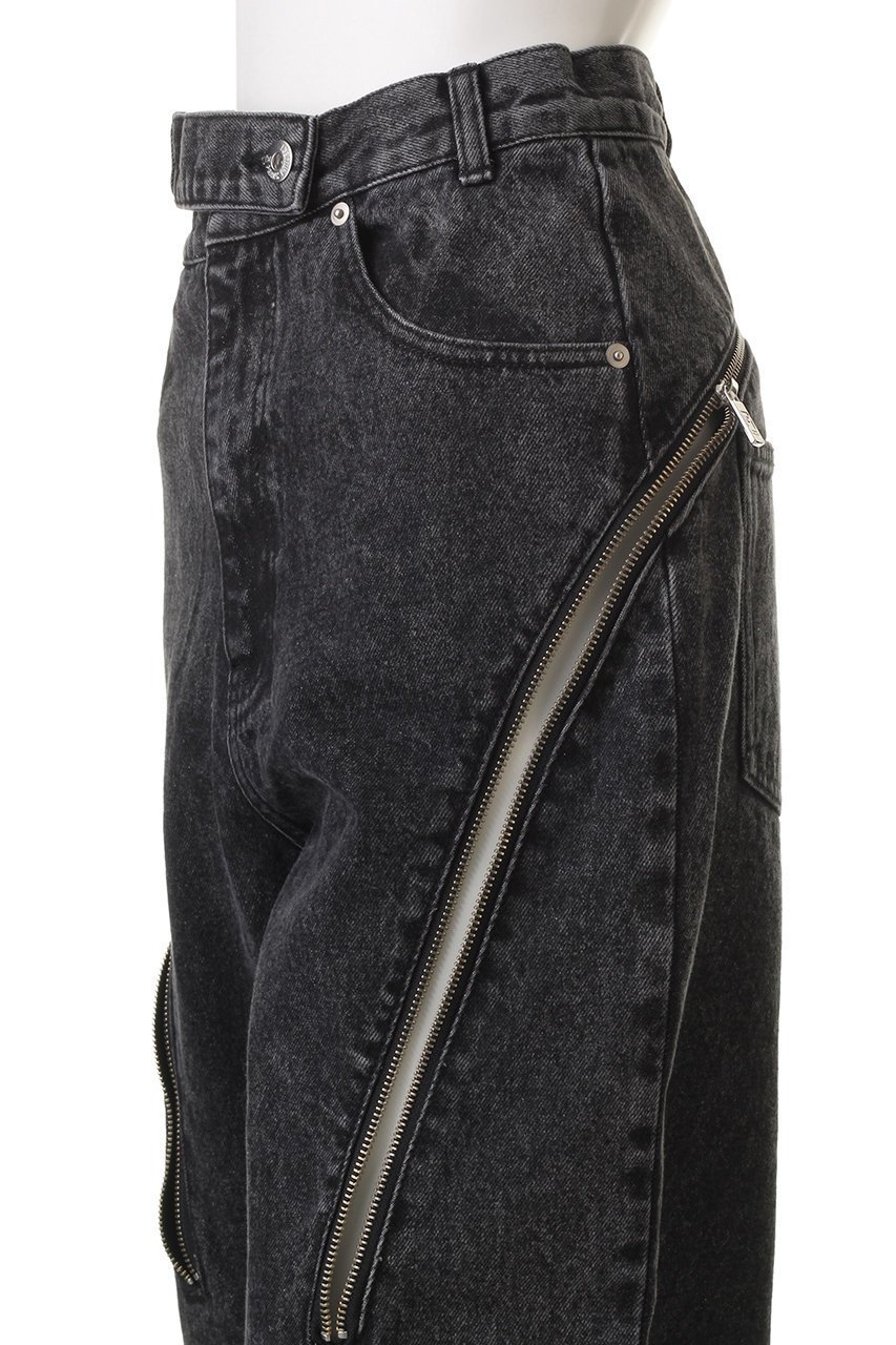 【プランク プロジェクト/PRANK PROJECT】のロングジッパーデニム / Long Zipper Jeans 人気、トレンドファッション・服の通販 founy(ファニー) 　ファッション　Fashion　レディースファッション　Fashion for Women　パンツ　Pants & Trousers　デニムパンツ・ジーンズ・美脚デニム　Denim Jeans & Pants　アシンメトリー　Asymmetrical Style　スリット　Slit, Slit Detail　デニム　Denim, Jeans Material　other-6|ID: prp329100003135208 ipo3291000000032828404
