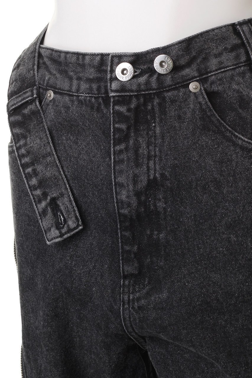 【プランク プロジェクト/PRANK PROJECT】のロングジッパーデニム / Long Zipper Jeans 人気、トレンドファッション・服の通販 founy(ファニー) ファッション Fashion レディースファッション Fashion for Women パンツ Pants & Trousers デニムパンツ・ジーンズ・美脚デニム Denim Jeans & Pants アシンメトリー Asymmetrical Style スリット Slit, Slit Detail デニム Denim, Jeans Material other-7|ID: prp329100003135208 ipo3291000000034423525