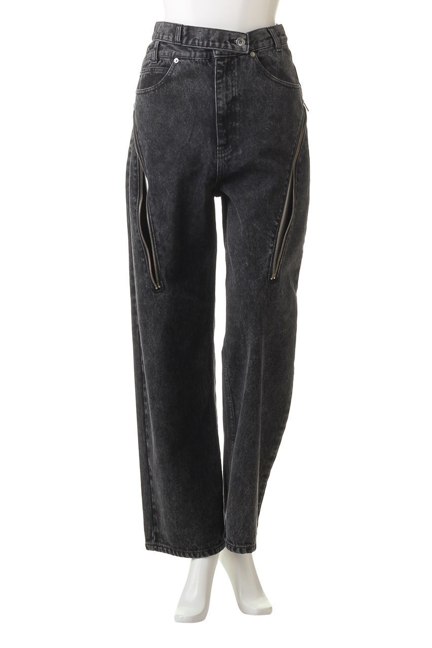 【プランク プロジェクト/PRANK PROJECT】のロングジッパーデニム / Long Zipper Jeans 人気、トレンドファッション・服の通販 founy(ファニー) ファッション Fashion レディースファッション Fashion for Women パンツ Pants & Trousers デニムパンツ・ジーンズ・美脚デニム Denim Jeans & Pants アシンメトリー Asymmetrical Style スリット Slit, Slit Detail デニム Denim, Jeans Material other-8|ID: prp329100003135208 ipo3291000000034423526