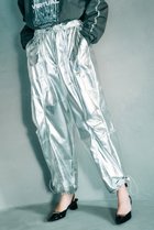 【プランク プロジェクト/PRANK PROJECT】のグロッシーパラシュートパンツ / Glossy Parachute Pants SLV(シルバー)|ID:prp329100003135209