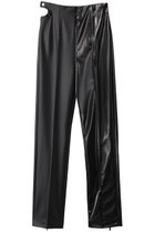 【プランク プロジェクト/PRANK PROJECT】のバックジップコンビレザーパンツ / Back Zip Combination Leather Pants 人気、トレンドファッション・服の通販 founy(ファニー) ファッション Fashion レディースファッション Fashion for Women パンツ Pants & Trousers バッグ Bags おすすめ Recommended / Our Picks エナメル Patent Leather ジップ Zip, Zipper ドッキング Docking, Mixed Material フレア Flare, Flared thumbnail BLK(ブラック)|ID: prp329100003135210 ipo3291000000036431927