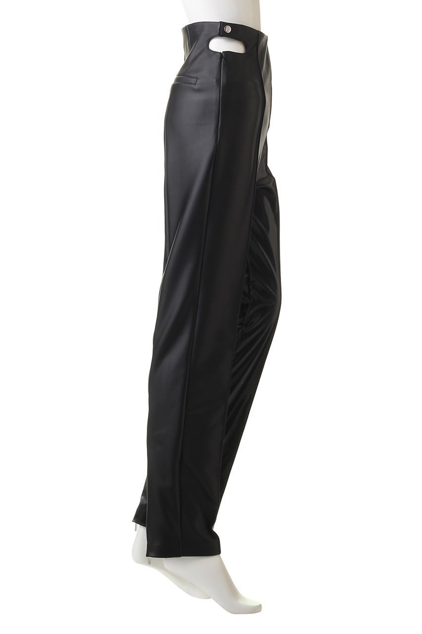 【プランク プロジェクト/PRANK PROJECT】のバックジップコンビレザーパンツ / Back Zip Combination Leather Pants 人気、トレンドファッション・服の通販 founy(ファニー) 　ファッション　Fashion　レディースファッション　Fashion for Women　パンツ　Pants & Trousers　バッグ　Bags　おすすめ　Recommended / Our Picks　エナメル　Patent Leather　ジップ　Zip, Zipper　ドッキング　Docking, Mixed Material　フレア　Flare, Flared　other-3|ID: prp329100003135210 ipo3291000000036431929