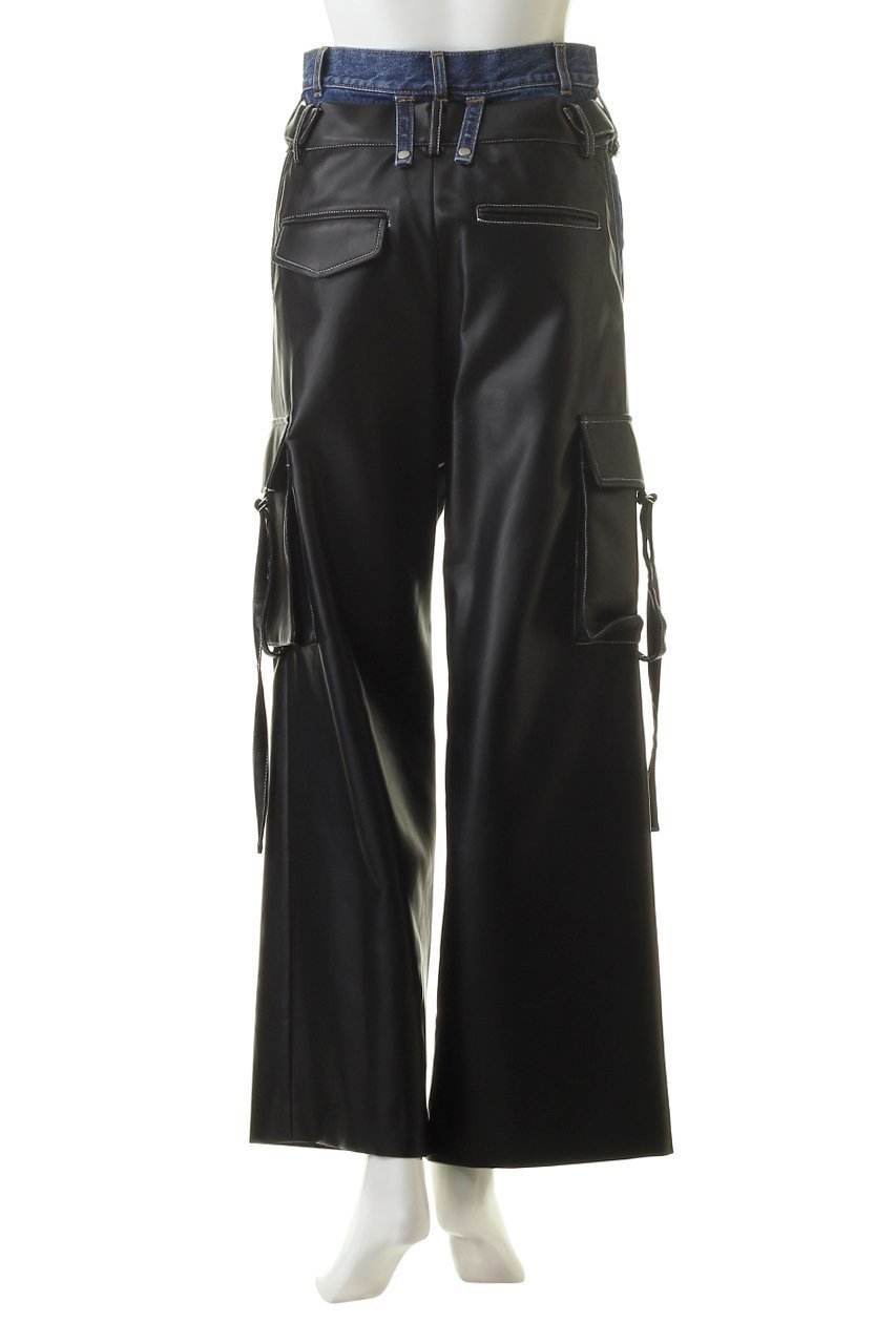 【プランク プロジェクト/PRANK PROJECT】のダブルウエストレイヤードデニムパンツ / Double West Layered Denim Pants 人気、トレンドファッション・服の通販 founy(ファニー) 　ファッション　Fashion　レディースファッション　Fashion for Women　パンツ　Pants & Trousers　デニムパンツ・ジーンズ・美脚デニム　Denim Jeans & Pants　ショーツ　Shorts, Short Pants　スーツ　Suit, Formalwear　デニム　Denim, Jeans Material　other-4|ID: prp329100003135214 ipo3291000000032830859