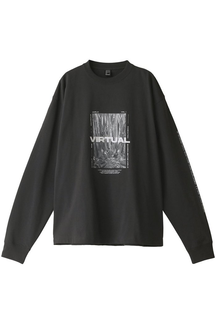 【プランク プロジェクト/PRANK PROJECT】のVIRTUALロングTEE / VIRTUAL Long Sleeve Tee インテリア・キッズ・メンズ・レディースファッション・服の通販 founy(ファニー) https://founy.com/ ファッション Fashion レディースファッション Fashion for Women トップス・カットソー Cut & Sew Tops シャツ・ブラウス・オフィスカジュアル Elegant Blouses & Button-Ups ロングTシャツ・Tシャツ Longline T-Shirts & Tees カットソー・ベーシックTシャツ Cut-and-Sewn Tops / Stretch Tees & Basics おすすめ Recommended / Our Picks ウォッシャブル Machine Washable スリーブ Sleeve, Long Sleeve / Short Sleeve プリント Print, Printed Pattern ボトム Bottoms, Lower Wear メタル Metal, Metal Parts ロング Long, Long-Length |ID: prp329100003135219 ipo3291000000032835830