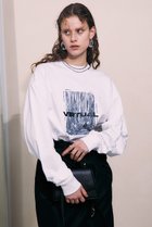 【プランク プロジェクト/PRANK PROJECT】のVIRTUALロングTEE / VIRTUAL Long Sleeve Tee 人気、トレンドファッション・服の通販 founy(ファニー) ファッション Fashion レディースファッション Fashion for Women トップス・カットソー Cut & Sew Tops シャツ・ブラウス・オフィスカジュアル Elegant Blouses & Button-Ups ロングTシャツ・Tシャツ Longline T-Shirts & Tees カットソー・ベーシックTシャツ Cut-and-Sewn Tops / Stretch Tees & Basics おすすめ Recommended / Our Picks ウォッシャブル Machine Washable スリーブ Sleeve, Long Sleeve / Short Sleeve プリント Print, Printed Pattern ボトム Bottoms, Lower Wear メタル Metal, Metal Parts ロング Long, Long-Length thumbnail WHT(ホワイト)|ID: prp329100003135219 ipo3291000000036653789