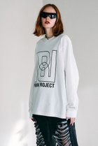 【プランク プロジェクト/PRANK PROJECT】の【UNISEX】PロゴビッグロンTEE / P Logo Big Long Sleeve Tee WHT(ホワイト)|ID: prp329100003135221 ipo3291000000032837979
