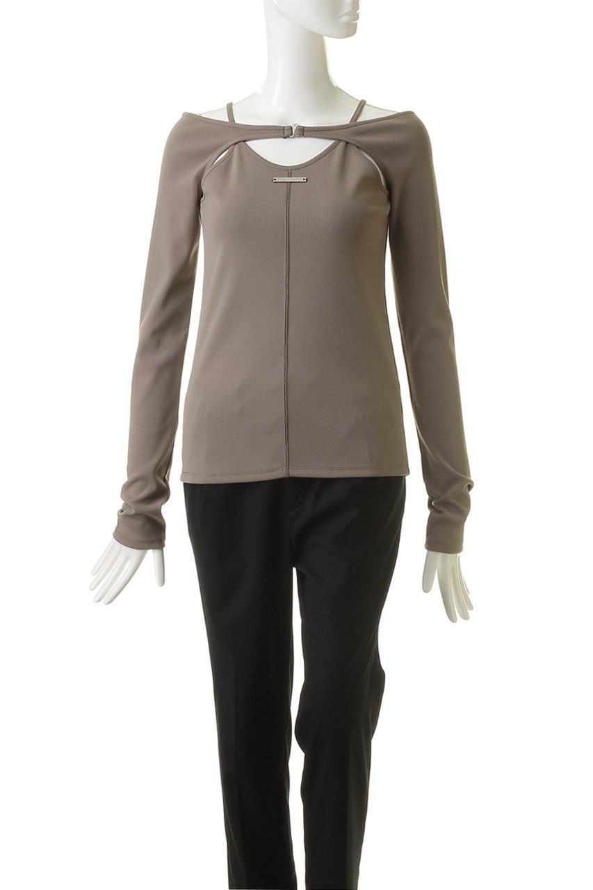 【プランク プロジェクト/PRANK PROJECT】のボレロセットトップス / Bolero Set Top 人気、トレンドファッション・服の通販 founy(ファニー) 　ファッション　Fashion　レディースファッション　Fashion for Women　アウター　Coat / Outerwear Collection　ボレロ・ショート丈ジャケット / ドレス羽織りに　Boleros & Short Jackets　トップス・カットソー　Cut & Sew Tops　シャツ・ブラウス・オフィスカジュアル　Elegant Blouses & Button-Ups　ロングTシャツ・Tシャツ　Longline T-Shirts & Tees　カットソー・ベーシックTシャツ　Cut-and-Sewn Tops / Stretch Tees & Basics　キャミソール　Camisole, Spaghetti Strap Top　スリーブ　Sleeve, Long Sleeve / Short Sleeve　フィット　Fit, Slim Fit　ボレロ　Bolero, Short Cardigan　ロング　Long, Long-Length　ワイド　Wide, Wide Fit　other-2|ID: prp329100003135224 ipo3291000000036661313