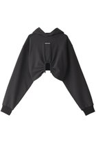 【プランク プロジェクト/PRANK PROJECT】のメタルディティールショートフーディ / Metal Detail Short Hoodie C.GRY(チャコールグレー)|ID: prp329100003135227 ipo3291000000032838082