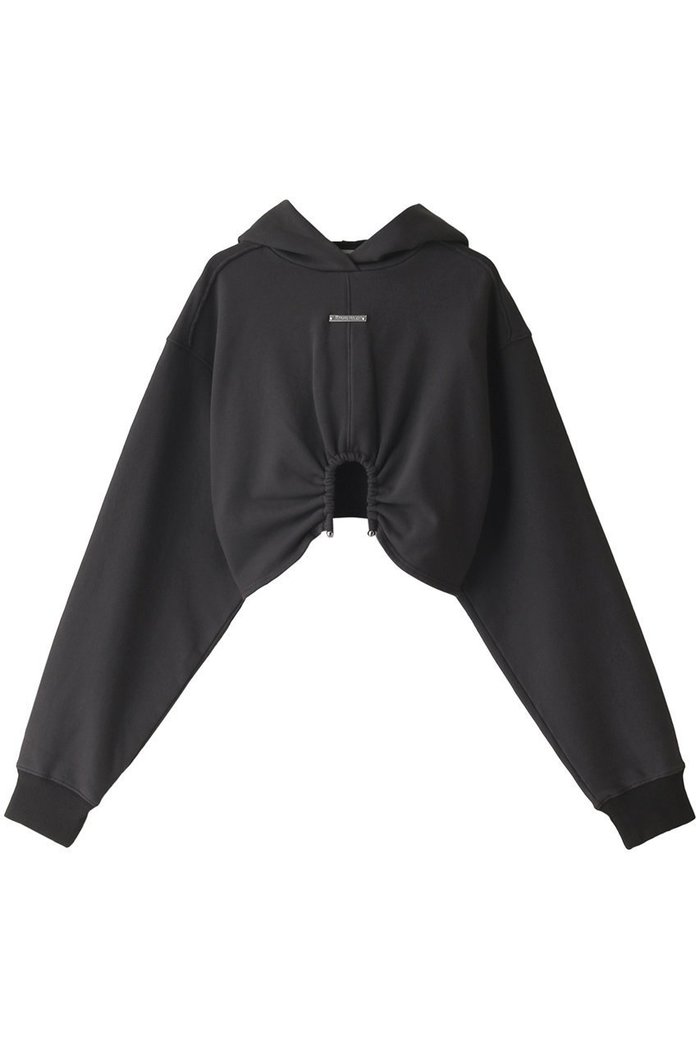 【プランク プロジェクト/PRANK PROJECT】のメタルディティールショートフーディ / Metal Detail Short Hoodie インテリア・キッズ・メンズ・レディースファッション・服の通販 founy(ファニー) https://founy.com/ ファッション Fashion レディースファッション Fashion for Women トップス・カットソー Cut & Sew Tops シャツ・ブラウス・オフィスカジュアル Elegant Blouses & Button-Ups ロングTシャツ・Tシャツ Longline T-Shirts & Tees カットソー・ベーシックTシャツ Cut-and-Sewn Tops / Stretch Tees & Basics おすすめ Recommended / Our Picks ショート Short, Short Length ストレッチ Stretch, Stretchy Fabric スリーブ Sleeve, Long Sleeve / Short Sleeve セットアップ Set-Up, Coordinated Outfit バランス Balance, Style Balance ロング Long, Long-Length |ID: prp329100003135227 ipo3291000000036430635