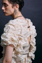 【プランク プロジェクト/PRANK PROJECT】のしぼりプリーツ2WAYトップ / Wrung Pleats Two-way Top 人気、トレンドファッション・服の通販 founy(ファニー) ファッション Fashion レディースファッション Fashion for Women トップス・カットソー Cut & Sew Tops シャツ・ブラウス・オフィスカジュアル Elegant Blouses & Button-Ups カーディガン Cardigan, Knitwear シャーリング Shirring, Ruched ショート Short, Short Length シルク Silk, 100% Silk シンプル Simple, Minimal ストレッチ Stretch, Stretchy Fabric スリーブ Sleeve, Long Sleeve / Short Sleeve セットアップ Set-Up, Coordinated Outfit プリーツ Pleats, Pleated 帽子 Hat, Headwear thumbnail WHT(ホワイト)|ID: prp329100003135236 ipo3291000000032939993