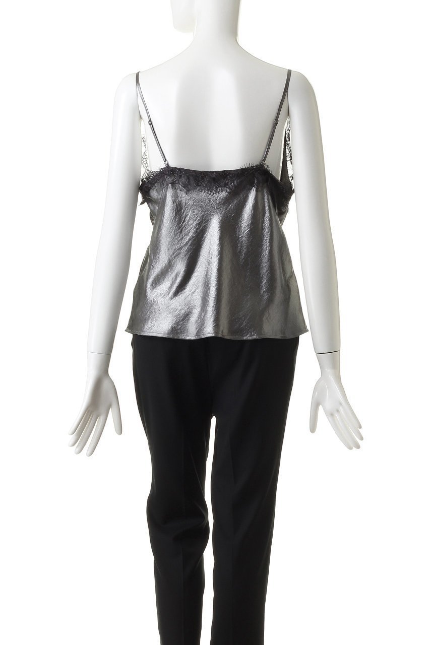 【プランク プロジェクト/PRANK PROJECT】のメタリックレースキャミソール / Metallic Lace Camisole 人気、トレンドファッション・服の通販 founy(ファニー) 　ファッション　Fashion　レディースファッション　WOMEN　トップス・カットソー　Tops/Tshirt　キャミソール / ノースリーブ　No Sleeves　シャツ/ブラウス　Shirts/Blouses　ロング / Tシャツ　T-Shirts　カットソー　Cut and Sewn　おすすめ　Recommend　キャミソール　Camisole　サテン　Satin　ジャケット　Jacket　スポーティ　Sporty　タンク　Tank　タンブラー　Tumbler　フロント　Front　ミックス　Mix　レース　Race　ヴィンテージ　Vintage　other-4|ID: prp329100003135237 ipo3291000000031412421