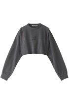 【プランク プロジェクト/PRANK PROJECT】のロゴエンブロイダリーピグメントオーバートップ / Logo Embroidery Pigment Over Top 人気、トレンドファッション・服の通販 founy(ファニー) ファッション Fashion レディースファッション WOMEN トップス・カットソー Tops/Tshirt ニット Knit Tops プルオーバー Pullover おすすめ Recommend ショート Short ジップ Zip ヴィンテージ Vintage thumbnail BLK(ブラック)|ID: prp329100003135238 ipo3291000000030328283