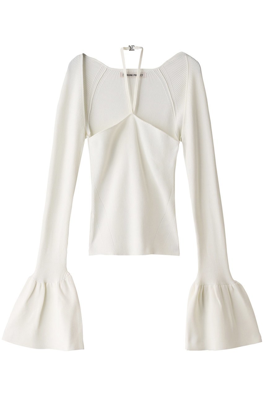 【プランク プロジェクト/PRANK PROJECT】のベルスリーブニットトップ / Bell Sleeve Knit Top インテリア・キッズ・メンズ・レディースファッション・服の通販 founy(ファニー) 　ファッション　Fashion　レディースファッション　Fashion for Women　トップス・カットソー　Cut & Sew Tops　ニット　Knit Tops & Sweaters　カジュアルプルオーバー・ニットトップス　Pullovers & Knit Tops / Casual Pullovers　おすすめ　Recommended / Our Picks　IVR(アイボリー)|ID: prp329100003135240 ipo3291000000036098964