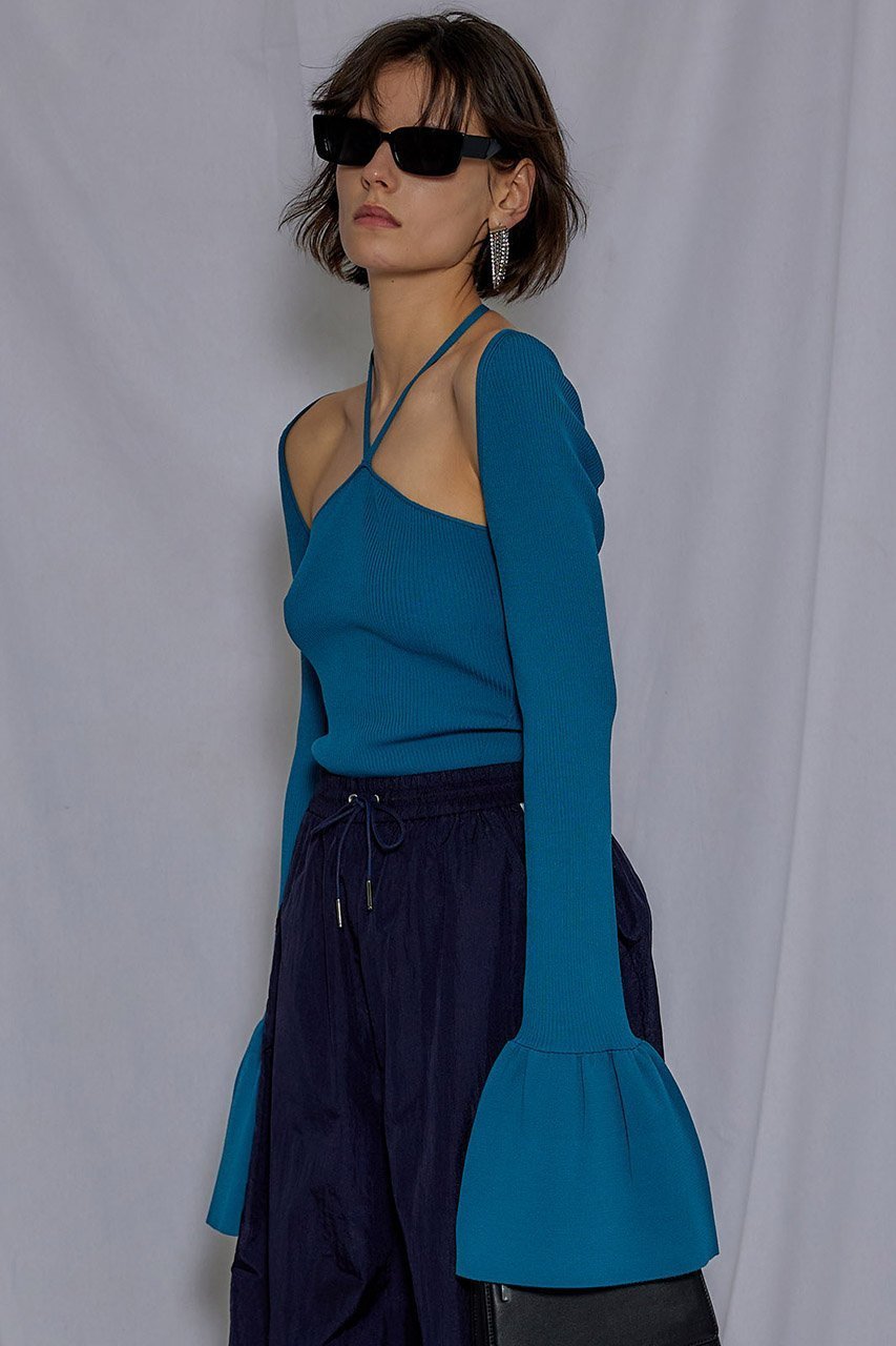 【プランク プロジェクト/PRANK PROJECT】のベルスリーブニットトップ / Bell Sleeve Knit Top 人気、トレンドファッション・服の通販 founy(ファニー) ファッション Fashion レディースファッション Fashion for Women トップス・カットソー Cut & Sew Tops ニット Knit Tops & Sweaters カジュアルプルオーバー・ニットトップス Pullovers & Knit Tops / Casual Pullovers おすすめ Recommended / Our Picks other-4|ID: prp329100003135240 ipo3291000000036593496