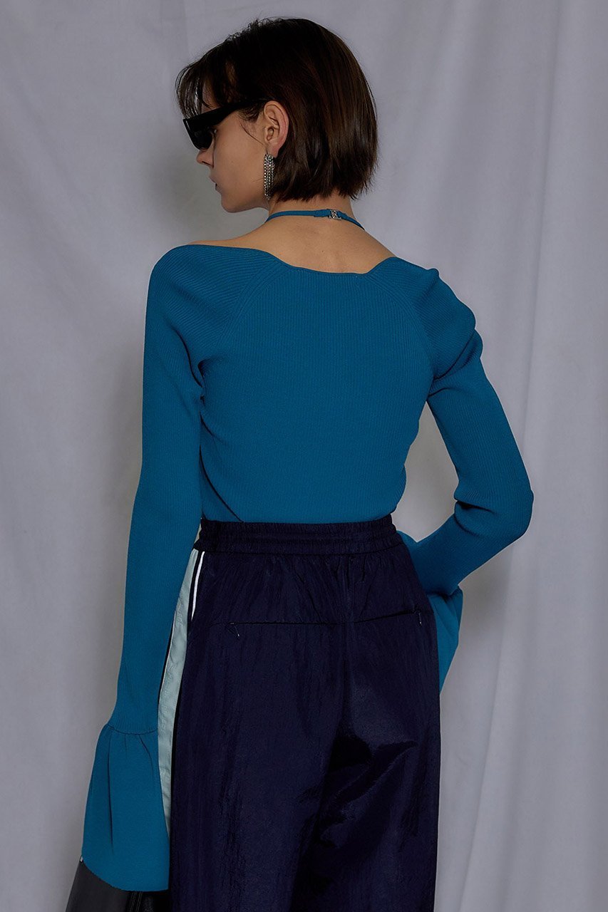 【プランク プロジェクト/PRANK PROJECT】のベルスリーブニットトップ / Bell Sleeve Knit Top 人気、トレンドファッション・服の通販 founy(ファニー) ファッション Fashion レディースファッション Fashion for Women トップス・カットソー Cut & Sew Tops ニット Knit Tops & Sweaters カジュアルプルオーバー・ニットトップス Pullovers & Knit Tops / Casual Pullovers おすすめ Recommended / Our Picks other-5|ID: prp329100003135240 ipo3291000000036593497