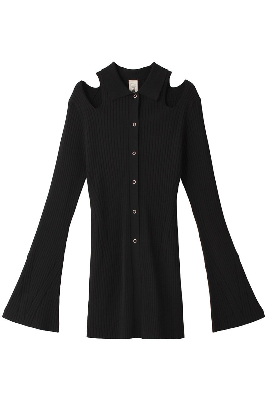 【プランク プロジェクト/PRANK PROJECT】のショルダースリットニットシャツ / Shoulder Slit Knit Shirt 人気、トレンドファッション・服の通販 founy(ファニー) ファッション Fashion レディースファッション Fashion for Women トップス・カットソー Cut & Sew Tops ニット Knit Tops & Sweaters シャツ・ブラウス・オフィスカジュアル Elegant Blouses & Button-Ups ロングTシャツ・Tシャツ Longline T-Shirts & Tees カジュアルプルオーバー・ニットトップス Pullovers & Knit Tops / Casual Pullovers おすすめ Recommended / Our Picks カッティング Cutting Detail ショルダー Shoulder, Shoulder Strap セットアップ Set-Up, Coordinated Outfit other-1|ID: prp329100003135241 ipo3291000000032960737