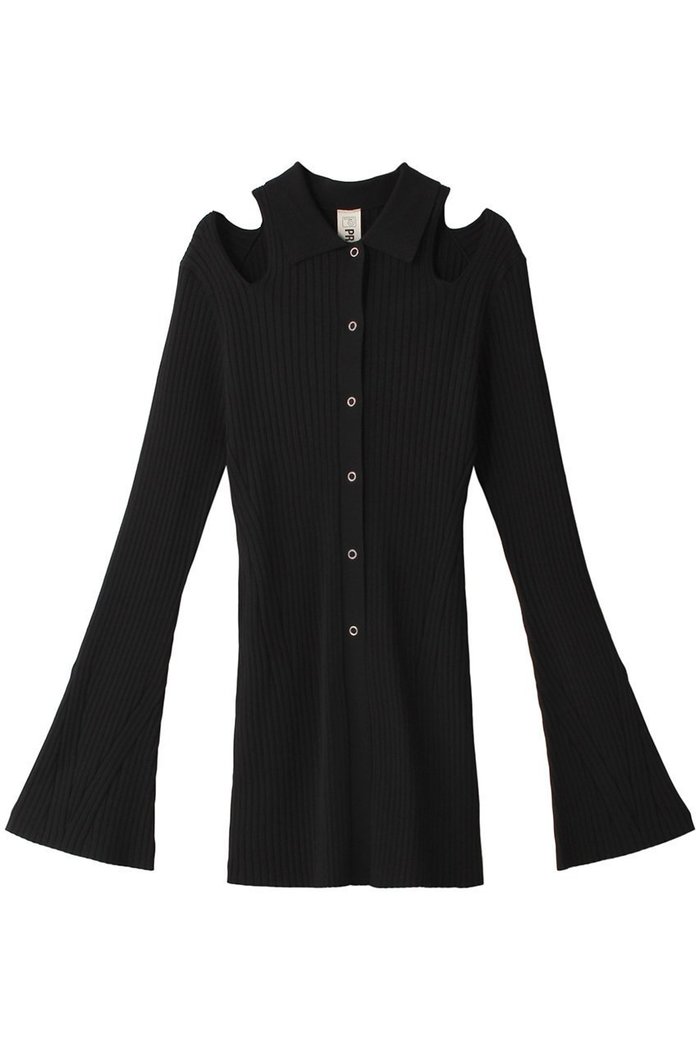【プランク プロジェクト/PRANK PROJECT】のショルダースリットニットシャツ / Shoulder Slit Knit Shirt インテリア・キッズ・メンズ・レディースファッション・服の通販 founy(ファウニー) https://founy.com/ ファッション Fashion レディースファッション Fashion for Women トップス・カットソー Cut & Sew Tops ニット Knit Tops & Sweaters シャツ・ブラウス・オフィスカジュアル Elegant Blouses & Button-Ups ロングTシャツ・Tシャツ Longline T-Shirts & Tees カジュアルプルオーバー・ニットトップス Pullovers & Knit Tops / Casual Pullovers おすすめ Recommended / Our Picks カッティング Cutting Detail ショルダー Shoulder, Shoulder Strap セットアップ Set-Up, Coordinated Outfit |ID: prp329100003135241 ipo3291000000035656394