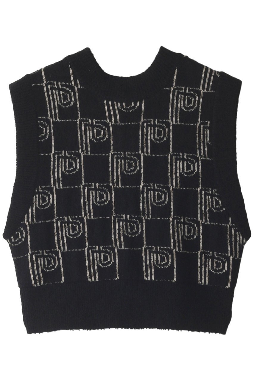 【プランク プロジェクト/PRANK PROJECT】のピーベスト / P Vest インテリア・キッズ・メンズ・レディースファッション・服の通販 founy(ファニー) 　ファッション　Fashion　レディースファッション　Fashion for Women　トップス・カットソー　Cut & Sew Tops　ニット　Knit Tops & Sweaters　ベスト&ジレ / 重ね着スタイル　Vests & Gilets　カジュアルプルオーバー・ニットトップス　Pullovers & Knit Tops / Casual Pullovers　おすすめ　Recommended / Our Picks　コンパクト　Compact, Small Size　シルバー　Silver, Metallic Silver　ジップ　Zip, Zipper　ストレッチ　Stretch, Stretchy Fabric　スリーブ　Sleeve, Long Sleeve / Short Sleeve　セットアップ　Set-Up, Coordinated Outfit　バランス　Balance, Style Balance　フレンチ　French, French Style　ベスト　Vest, Waistcoat　ボトム　Bottoms, Lower Wear　ループ　Loop, Loop Knit　BLK(ブラック)|ID: prp329100003135243 ipo3291000000036499894