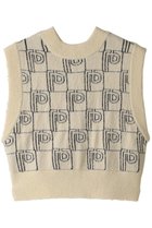 【プランク プロジェクト/PRANK PROJECT】のピーベスト / P Vest 人気、トレンドファッション・服の通販 founy(ファニー) ファッション Fashion レディースファッション Fashion for Women トップス・カットソー Cut & Sew Tops ニット Knit Tops & Sweaters ベスト&ジレ / 重ね着スタイル Vests & Gilets カジュアルプルオーバー・ニットトップス Pullovers & Knit Tops / Casual Pullovers おすすめ Recommended / Our Picks コンパクト Compact, Small Size シルバー Silver, Metallic Silver ジップ Zip, Zipper ストレッチ Stretch, Stretchy Fabric スリーブ Sleeve, Long Sleeve / Short Sleeve セットアップ Set-Up, Coordinated Outfit バランス Balance, Style Balance フレンチ French, French Style ベスト Vest, Waistcoat ボトム Bottoms, Lower Wear ループ Loop, Loop Knit thumbnail IVR(アイボリー)|ID: prp329100003135243 ipo3291000000036499895
