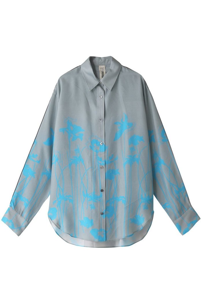 【プランク プロジェクト/PRANK PROJECT】のフラワーモチーフプリントシャツ / Flower Motif Printed Shirt インテリア・キッズ・メンズ・レディースファッション・服の通販 founy(ファニー) https://founy.com/ ファッション Fashion レディースファッション Fashion for Women トップス・カットソー Cut & Sew Tops シャツ・ブラウス・オフィスカジュアル Elegant Blouses & Button-Ups 花柄・フラワープリント・モチーフ Floral Prints & Motifs / Flower Pattern Tops おすすめ Recommended / Our Picks キュプラ Cupro, Eco Fabric スリーブ Sleeve, Long Sleeve / Short Sleeve セットアップ Set-Up, Coordinated Outfit フラワー Flower, Floral プリント Print, Printed Pattern モチーフ Motif, Design Theme ロング Long, Long-Length ワイド Wide, Wide Fit 吸水 Absorbent, Quick-Dry |ID: prp329100003135245 ipo3291000000036221971