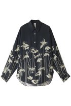 【プランク プロジェクト/PRANK PROJECT】のフラワーモチーフプリントシャツ / Flower Motif Printed Shirt BLK(ブラック)|ID: prp329100003135245 ipo3291000000036726341
