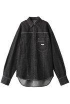 【プランク プロジェクト/PRANK PROJECT】のオーバーデニムシャツ / Over Denim Shirt BLK(ブラック)|ID: prp329100003135249 ipo3291000000036402673