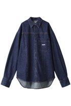 【プランク プロジェクト/PRANK PROJECT】のオーバーデニムシャツ / Over Denim Shirt BLU(ブルー)|ID: prp329100003135249 ipo3291000000036402674