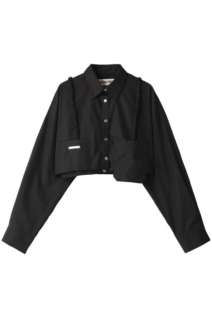 【プランク プロジェクト/PRANK PROJECT】の2WAYガーターショートレングスシャツ / Two-way Garter Short-length Shirt インテリア・キッズ・メンズ・レディースファッション・服の通販 founy(ファニー) https://founy.com/ ファッション Fashion レディースファッション Fashion for Women トップス・カットソー Cut & Sew Tops シャツ・ブラウス・オフィスカジュアル Elegant Blouses & Button-Ups クロップド Cropped, Short Length ストライプ Stripe, Striped Pattern スリーブ Sleeve, Long Sleeve / Short Sleeve ロング Long, Long-Length 吸水 Absorbent, Quick-Dry |ID: prp329100003135250 ipo3291000000036402916