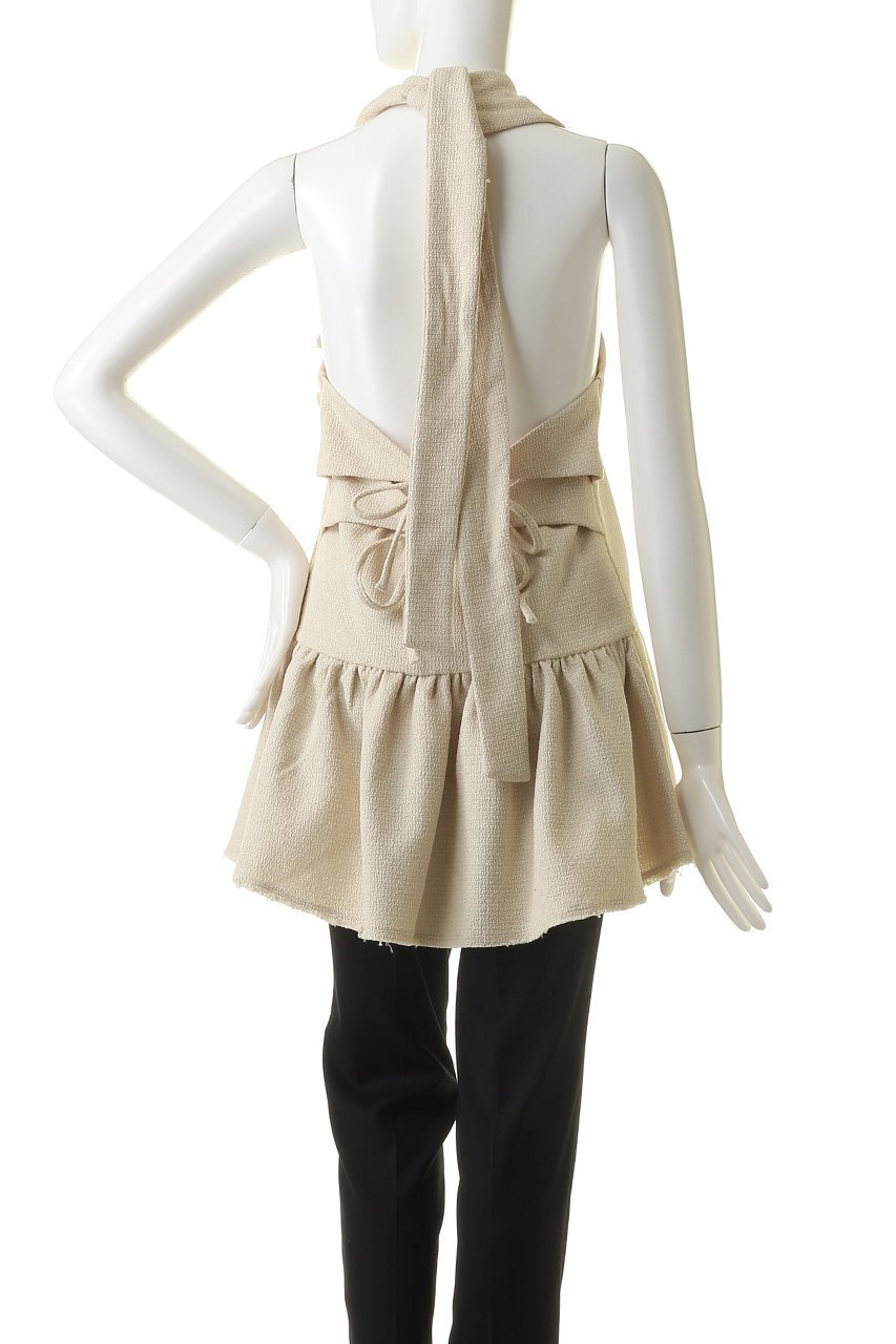 【プランク プロジェクト/PRANK PROJECT】のマルチウェイホルターネックトップス / Multi-way Halterneck Top 人気、トレンドファッション・服の通販 founy(ファニー) ファッション Fashion レディースファッション Fashion for Women トップス・カットソー Cut & Sew Tops シャツ・ブラウス・オフィスカジュアル Elegant Blouses & Button-Ups おすすめ Recommended / Our Picks サテン Satin, Glossy Fabric ショルダー Shoulder, Shoulder Strap スリーブ Sleeve, Long Sleeve / Short Sleeve フォルム Silhouette, Form リボン Ribbon, Bow ロング Long, Long-Length other-4|ID: prp329100003135252 ipo3291000000032943434