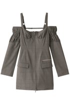 【プランク プロジェクト/PRANK PROJECT】のオフショルダービスチェトップス / Off Shoulder Bistier Top BRN(ブラウン)|ID: prp329100003135253 ipo3291000000036402902