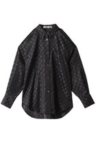 【プランク プロジェクト/PRANK PROJECT】のロゴジャガードシャツ / Logo Jacquard Shirt BLK(ブラック)|ID:prp329100003135254