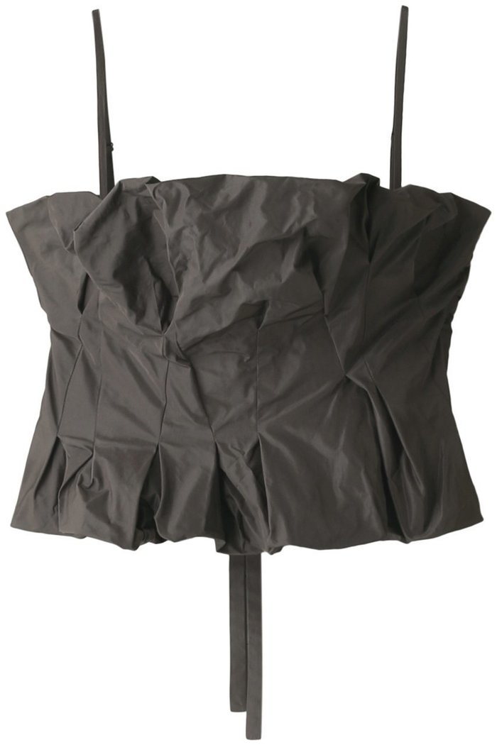 【プランク プロジェクト/PRANK PROJECT】のボリュームタフタビスチェ / Voluminous Taffeta Bistier インテリア・キッズ・メンズ・レディースファッション・服の通販 founy(ファニー) https://founy.com/ ファッション Fashion レディースファッション Fashion for Women トップス・カットソー Cut & Sew Tops キャミソール&ノースリーブ Camisoles & Sleeveless Tops シャツ・ブラウス・オフィスカジュアル Elegant Blouses & Button-Ups ロングTシャツ・Tシャツ Longline T-Shirts & Tees カットソー・ベーシックTシャツ Cut-and-Sewn Tops / Stretch Tees & Basics ビスチェ Bustiers & Corset Tops / Layered Bustier Style おすすめ Recommended / Our Picks インナー Innerwear キャミソール Camisole, Spaghetti Strap Top シェイプ Shape, Slim Fit ストリング String, Drawstring タフタ Taffeta, Structured Fabric タンク Tank Top, Sleeveless Top ビスチェ Bustier, Corset Top 軽量 Lightweight, Ultra Light |ID: prp329100003135256 ipo3291000000032851862