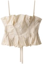 【プランク プロジェクト/PRANK PROJECT】のボリュームタフタビスチェ / Voluminous Taffeta Bistier IVR(アイボリー)|ID: prp329100003135256 ipo3291000000032851872