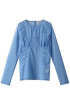 【プランク プロジェクト/PRANK PROJECT】のブラカップチュールトップ / Barassiere Cup Tulle Top BLU(ブルー)|ID: prp329100003135260 ipo3291000000032838295