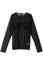 【プランク プロジェクト/PRANK PROJECT】のブラカップチュールトップ / Barassiere Cup Tulle Top BLK(ブラック)|ID: prp329100003135260 ipo3291000000036974442