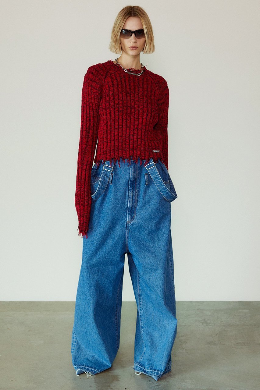 【プランク プロジェクト/PRANK PROJECT】の【UNISEX】オーバーウエスト2WAYサロペット / Loose Waist Two-way Salopette Pants 人気、トレンドファッション・服の通販 founy(ファニー) 　ファッション　Fashion　レディースファッション　Fashion for Women　ユニセックス　Unisex, Genderless　インナー　Innerwear　キャミソール　Camisole, Spaghetti Strap Top　サロペット　Overalls, Salopette　タンク　Tank Top, Sleeveless Top　デニム　Denim, Jeans Material　ビジュー　Bijou, Jewel-like Accent　ビスチェ　Bustier, Corset Top　ループ　Loop, Loop Knit　ヴィンテージ　Vintage Style　夏　Summer　other-8|ID: prp329100003135264 ipo3291000000032820834