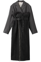 【プランク プロジェクト/PRANK PROJECT】のテーラードデニムワンピース / Tailored Denim Dress BLK(ブラック)|ID: prp329100003135271 ipo3291000000036672713