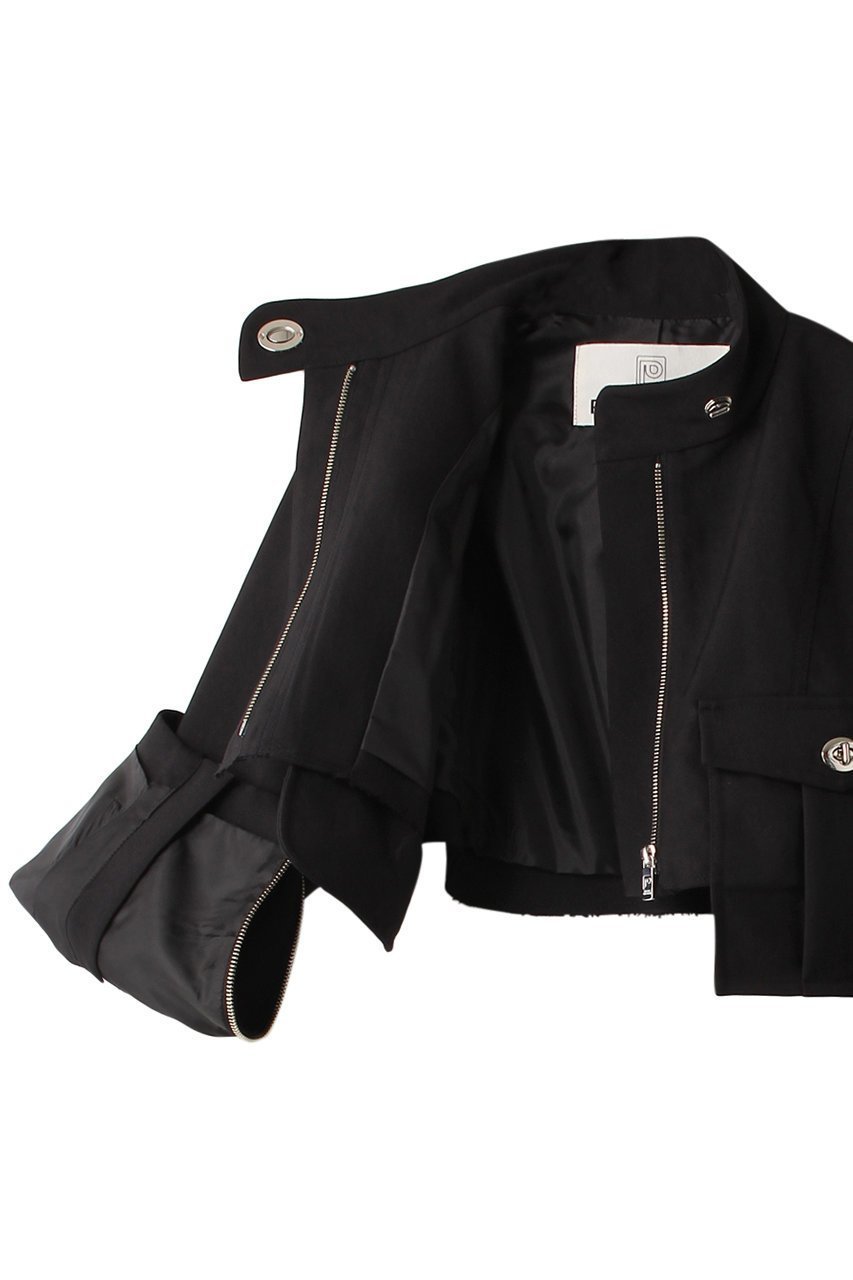 【プランク プロジェクト/PRANK PROJECT】のショートレングスバイカーブルゾン / Short-length Biker Blouson 人気、トレンドファッション・服の通販 founy(ファニー) 　ファッション　Fashion　レディースファッション　WOMEN　アウター　Coat Outerwear　ジャケット　Jackets　ブルゾン　Blouson/Jackets　カットオフ　Cut Off　クロップド　Cropped　ジャケット　Jacket　ブルゾン　Blouson　ライダース　Riders　ライダースジャケット　Riders Jacket　other-6|ID: prp329100003135273 ipo3291000000031416477
