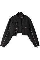 【プランク プロジェクト/PRANK PROJECT】のショートレングスバイカーブルゾン / Short-length Biker Blouson BLK(ブラック)|ID: prp329100003135273 ipo3291000000032915242
