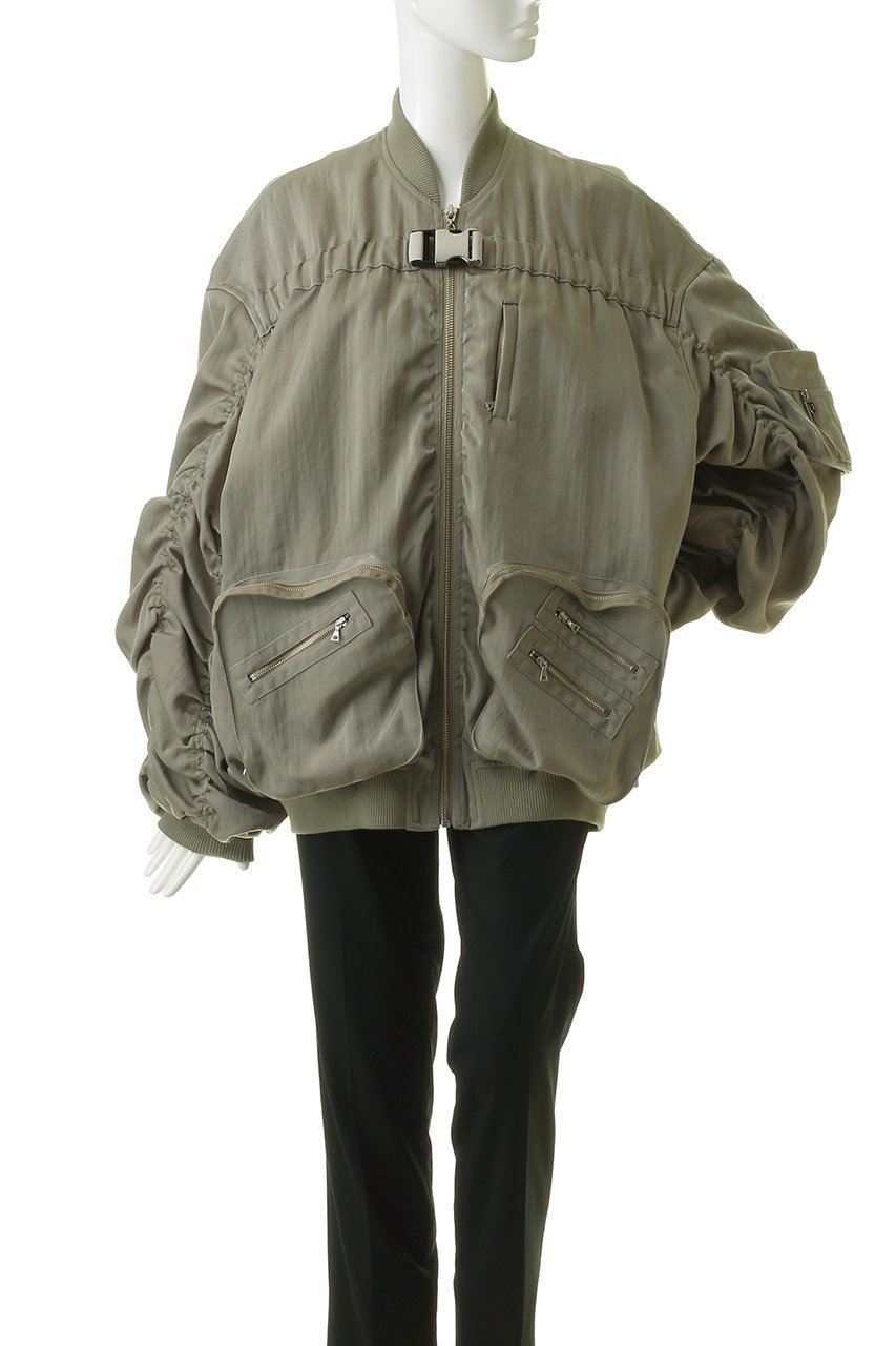 【プランク プロジェクト/PRANK PROJECT】のボンバージャケット / Bomber Jacket 人気、トレンドファッション・服の通販 founy(ファニー) 　ファッション　Fashion　レディースファッション　Fashion for Women　アウター　Coat / Outerwear Collection　レディースジャケット・軽アウター　Jackets　ブルゾンジャケット・スポーティアウター　Blouson Jackets　ギャザー　Gathered, Ruffled　ジャケット　Jacket, Outerwear　ブルゾン　Blouson, Bomber Jacket　ポケット　Pocket, Pocket Detail　エレガント 上品　Elegant　other-2|ID: prp329100003135275 ipo3291000000036062123