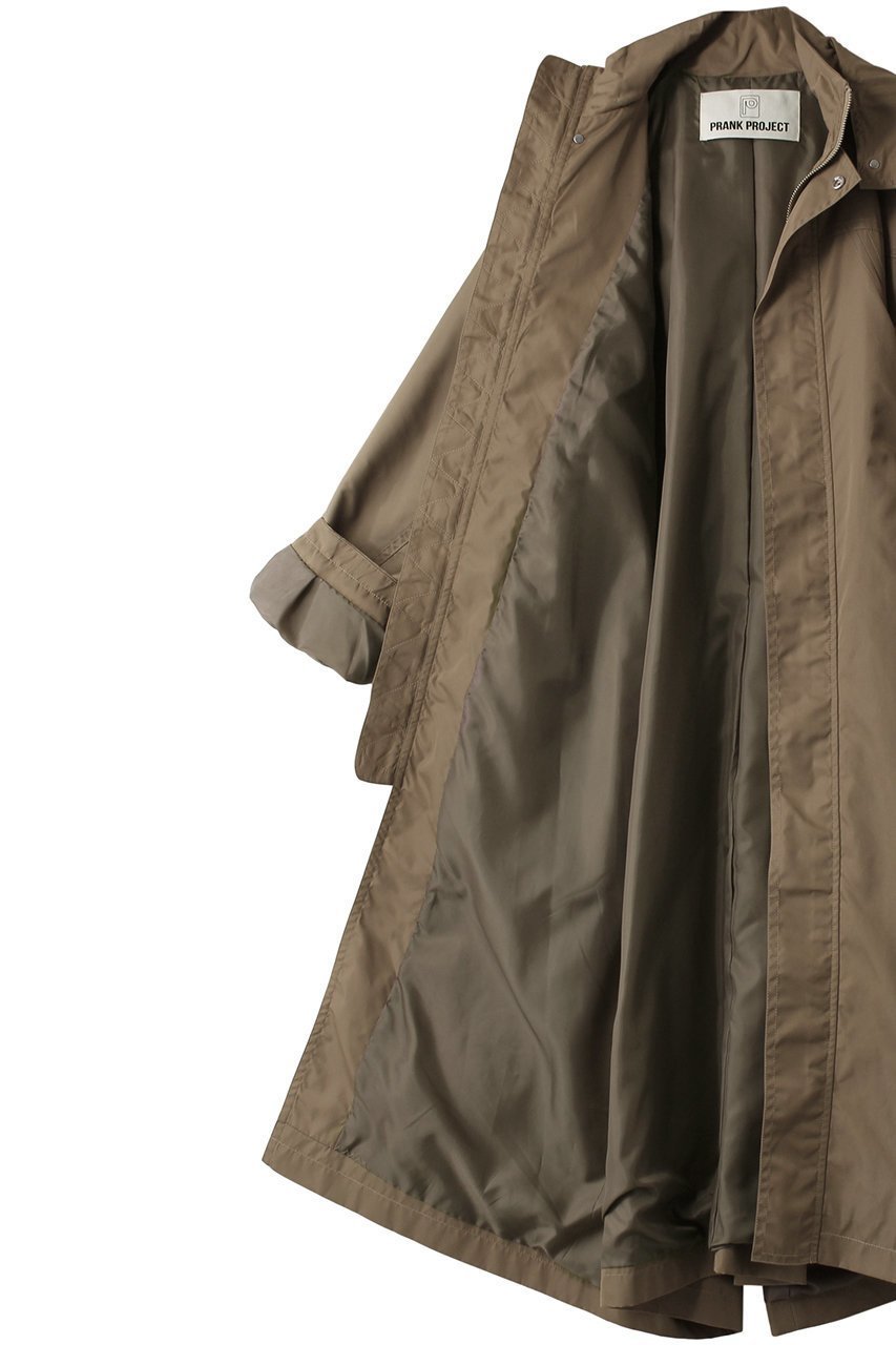 【プランク プロジェクト/PRANK PROJECT】のオーバーベンチコート / Over Bench Coat 人気、トレンドファッション・服の通販 founy(ファニー) 　ファッション　Fashion　レディースファッション　Fashion for Women　アウター　Coat / Outerwear Collection　コート・ロングコート・ピーコート　Long Coats, Peacoats & More　シンプル　Simple, Minimal　ドローストリング　Drawstring, Pull Cord　パターン　Pattern, Design Print　ポケット　Pocket, Pocket Detail　ロング　Long, Long-Length　other-6|ID: prp329100003135277 ipo3291000000036498144