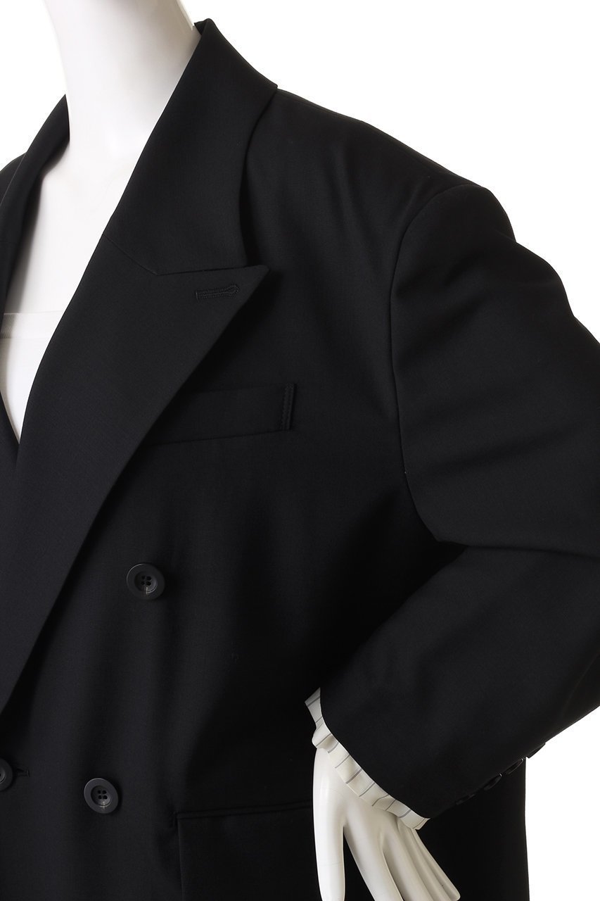 【プランク プロジェクト/PRANK PROJECT】のピークドカラービッグチェスターコート / Peaked Collar Big Chester Coat 人気、トレンドファッション・服の通販 founy(ファニー) 　ファッション　Fashion　レディースファッション　Fashion for Women　アウター　Coat / Outerwear Collection　コート・ロングコート・ピーコート　Long Coats, Peacoats & More　チェスターコート・ロング丈アウター　Chester Coats / Chesterfield Long Coats　おすすめ　Recommended / Our Picks　キャップ　Cap, Baseball Cap　サマー　Summer, Summer Style　ストライプ　Stripe, Striped Pattern　チェスターコート　Chester Coat, Long Coat　ツイスト　Tweed, Tweed Fabric　デニム　Denim, Jeans Material　ロング　Long, Long-Length　ワイド　Wide, Wide Fit　日本製　Made In Japan　無地　Plain, Solid Color　other-5|ID: prp329100003135279 ipo3291000000035686355