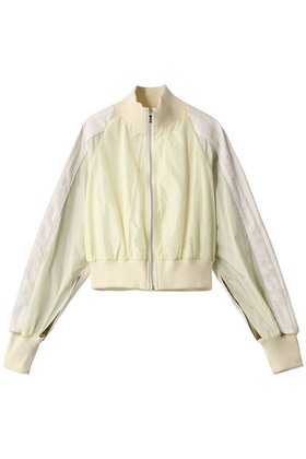 【プランク プロジェクト/PRANK PROJECT】のZIPギャザーショートジャケット / Zip Gathered Short Jacket 人気、トレンドファッション・服の通販 founy(ファニー) ファッション Fashion レディースファッション Fashion for Women アウター Coat / Outerwear Collection レディースジャケット・軽アウター Jackets ギャザー Gathered, Ruffled コンパクト Compact, Small Size ショート Short, Short Length ジャケット Jacket, Outerwear スポーティ Sporty, Casual Athletic セットアップ Set-Up, Coordinated Outfit ドッキング Docking, Mixed Material バルーン Balloon, Balloon Silhouette ボトム Bottoms, Lower Wear マニッシュ Mannish, Boyish ワッシャー Washer, Crinkled Finish エレガント 上品 Elegant |ID:prp329100003135281