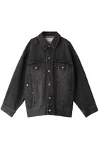 【プランク プロジェクト/PRANK PROJECT】のオーバーサイズデニムジャケット / Oversized Denim Jacket BLK(ブラック)|ID: prp329100003135283 ipo3291000000036797868