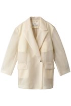 【プランク プロジェクト/PRANK PROJECT】のシースルーオーバージャケット / See-through Over Jacket 人気、トレンドファッション・服の通販 founy(ファニー) ファッション Fashion レディースファッション Fashion for Women アウター Coat / Outerwear Collection レディースジャケット・軽アウター Jackets おすすめ Recommended / Our Picks ジャケット Jacket, Outerwear ダブル Double, Double-Breasted ボトム Bottoms, Lower Wear マニッシュ Mannish, Boyish ラッセル Raschel, Raschel Lace ルーズ Loose, Oversized thumbnail IVR(アイボリー)|ID: prp329100003135286 ipo3291000000032914972